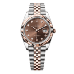 Rolex Datejust 36mm Demi Rose Gold Chocolate Dial 126231 – VIP Version