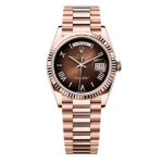 Rolex Day Date 36mm 128235 Chocolate Dial Rose Gold – VIP Version