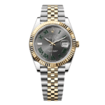 Rolex Datejust M126333 41mm Wimbledon Demi Yellow Gold Steel – VIP Version