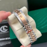 Rolex Datejust 126231 36mm Xà Cừ Tím Dial Rose Gold – VIP Version - Image 9