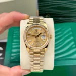 Rolex Day Date 128238-0132 champagne Dial Yellow Gold – VIP Version - Image 2