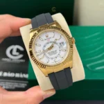 Rolex Sky Dweller Oyster  M326238 42mm White Dial Yellow Gold – VIP Version - Image 3