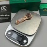 Rolex Day Date 36mm 128235 Chocolate Dial Rose Gold – VIP Version - Image 9
