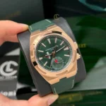 Vacheron Constantin Overseas Dual Time 7900V 41mm Green Dial Rose Gold – VIP Version - Image 5