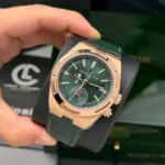 Vacheron Constantin Overseas Dual Time 7900V 41mm Green Dial Rose Gold – VIP Version - Image 3