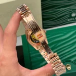 Rolex Everose Gold Day Date 36mm 128235-0085 Rose Gold – VIP Version - Image 8