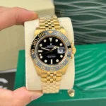 Rolex GMT-Master II M126718GRNR-0001 40mm Black Dial Yellow Gold – VIP Version - Image 4