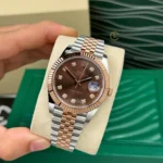 Rolex Datejust 126331 41mm Chocolate Dial Rose Gold – VIP Version - Image 3