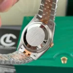 Rolex Datejust 126231 36mm Xà Cừ Tím Dial Rose Gold – VIP Version - Image 7