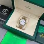 Rolex Datejust 41mm 126333-0018 MOP Dial Two Tone Yellow Gold Steel – VIP Version - Image 9