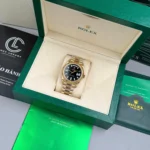 Rolex Day Date M228238-0004 40mm Black Dial Yellow Gold – VIP Version - Image 10