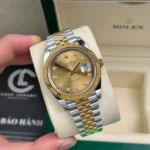 Rolex Datejust 126333-0012 41mm Dial Champagne Yellow Gold Steel – VIP Version - Image 2