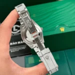 Rolex Datejust 41mm Insex Ruby Full Moissanite Hongkong – Customize Diamod - Image 8