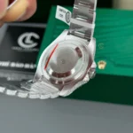 Rolex GMT – Master II 40mm Custom Full Moissanite Baguette HongKong – Customize Diamod - Image 9
