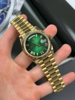Rolex Day Date M128238-0118 36mm  “Green Ombre” – VIP Version - Image 6