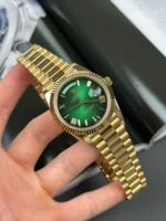 Rolex Day Date M128238-0118 36mm  “Green Ombre” – VIP Version - Image 7