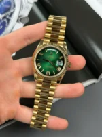 Rolex Day Date M128238-0118 36mm  “Green Ombre” – VIP Version - Image 9