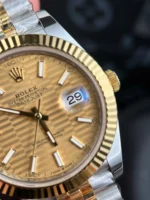 Rolex Datejust M126333-0022 “Motif” Two Tone Yellow 41mm – VIP Version - Image 7