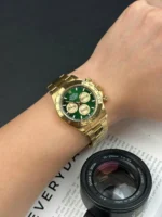 Rolex Daytona Golden Green Mayer Dial 2025 Caliber 4131 – VIP Version - Image 6