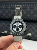 Rolex DIW Daytona Forged Carbon” Cream” 40mm – VIP Version - Image 3