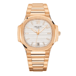 Patek Philippe Nautilus 7118/1R-001 35.2mm White Dial Rose Gold – VIP Version