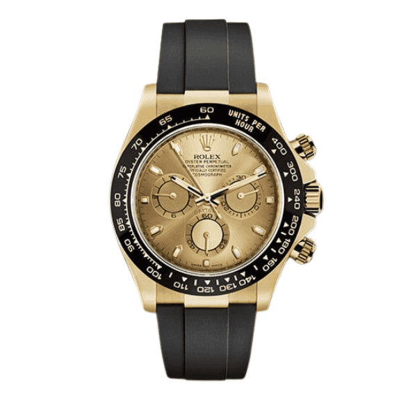 126333-0018-14-1 Rolex Cosmograph Daytona 116518LN 40mm Dial Champange Yellow Gold – VIP Version - Image 1