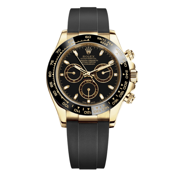 126333-0018-2-5 Rolex Cosmograph Daytona 116518LN-0043 40mm Black Dial Yellow Gold – VIP Version - Image 1