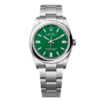 Rolex Oyster Perpetual 41mm 124300 Green Dial Steel – VIP Version