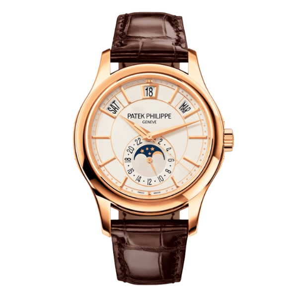 126333-0018-5-1-1 Patek Philippe Annual Calendar 40mm White Dial 5205R-001 – VIP Version - Image 1