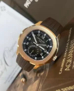 Patek Philippe Aquanaut 5164R-001 Chocolate Embossed Arabic Aquanaut 40.8mm – VIP Version - Image 3