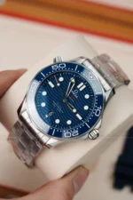 Omega Seamaster Diver 300M Co‐Axial Master Chronometer 210.32.42.20.03.001 42mm Blue Dial – VIP Version - Image 4