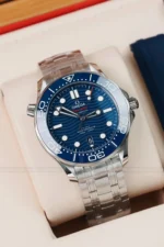 Omega Seamaster Diver 300M Co‐Axial Master Chronometer 210.32.42.20.03.001 42mm Blue Dial – VIP Version - Image 3