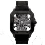 Cartier Santos Large Skeleton Black 39mm – VIP Version