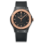 Hublot Classic Fusion Ceramic Carbon Dial King Gold JJZ 42mm Base – VIP Version
