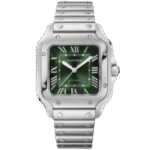 Cartier Santos De Cartier Medium Green WSSA0061 35.5mm – VIP Version