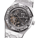 Audemars Piguet Royal Oak Frosted Gold Double Balance Wheel Openworked 41mm benzen Baugette – VIP VERSION