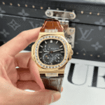 Patek Philippe Nautilus 5724R-001 40mm – Customize Diamod - Image 6