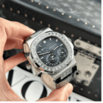 Patek Philippe Nautilus 5724G-001 40mm V3 2025 – Customize Diamod - Image 4