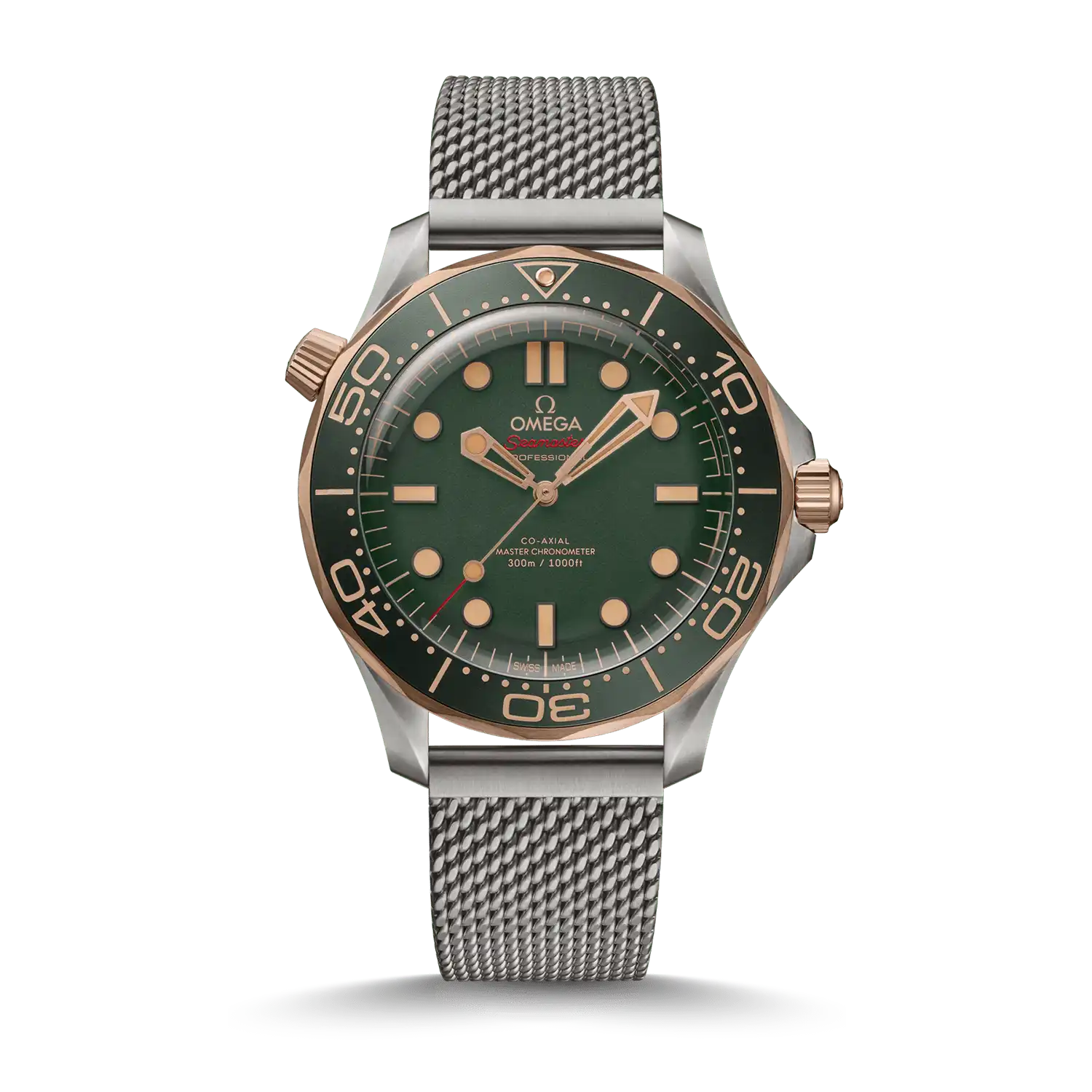 b21090422010001-min Omega Seamaster Diver 300M “James Bond 007” 210.90.42.20.10.001 42MM Bronze Gold Titanium – VIP Version - Image 1