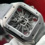 Cartier Santos Large Skeleton WHSA0009 39mm – VIP Version - Image 5