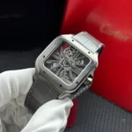 Cartier Santos Large Skeleton WHSA0009 39mm – VIP Version - Image 2