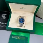 Rolex Datejust 41mm Sliver Blue Dial 126334 – VIP Version - Image 8