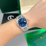 Rolex Datejust 36mm Sliver Blue Dial 126234 – VIP Version - Image 5