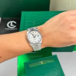 Rolex Datejust 36mm Sliver MOP Dial 126234 – VIP Version - Image 4