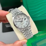 Rolex Datejust 36mm Sliver MOP Dial 126234 – VIP Version - Image 3
