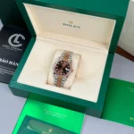 Rolex Datejust 36mm Demi Rose Gold Chocolate Dial 126231 – VIP Version - Image 7