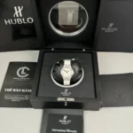 Hublot Classic Fusion Diamonds Moissanite Pave 33mm White Dial – Handcrafted Diamod - Image 8