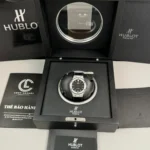 Hublot Classic Fusion Diamonds Moissanite Pave 38mm Black Dial – Handcrafted Diamod - Image 9