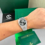 Rolex Datejust 36mm Sliver Grey Dial 126234 – VIP Version - Image 4
