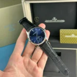 Jaeger Lecoultre Master UltraThin Moon 40mm Blue Dial Steel – VIP Version